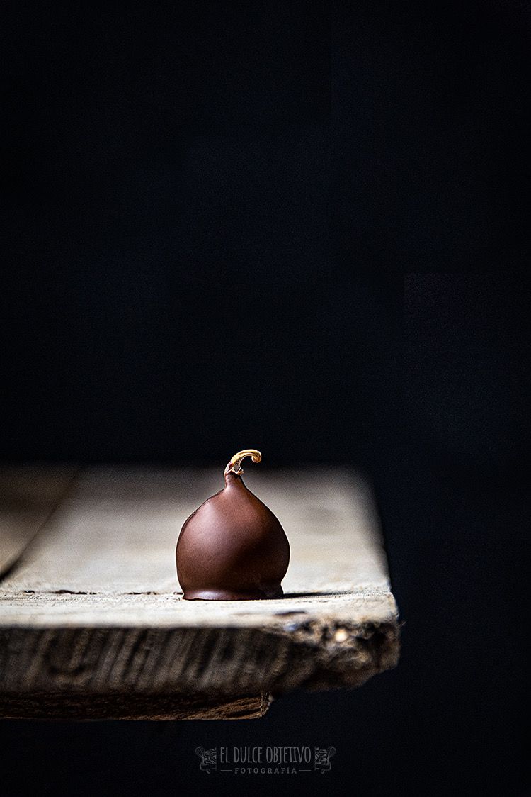 Bombones de Higo. El Dulce Objetivo. Blog dedicado a la repostería y los dulces.